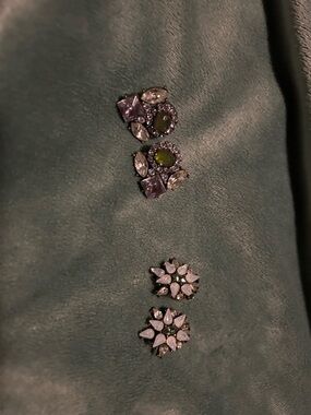 2 Pairs! Baublebar statement earrings